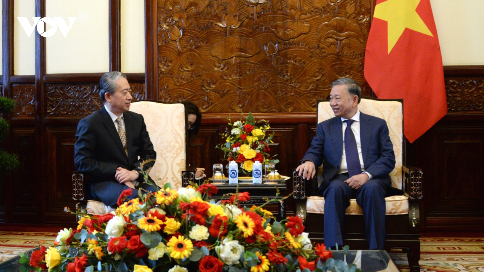 President To Lam reaffirms Vietnam – China close partnership